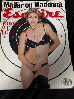 August 1994 🖤 Esquire magazine, featuring the iconic singer Madonna.